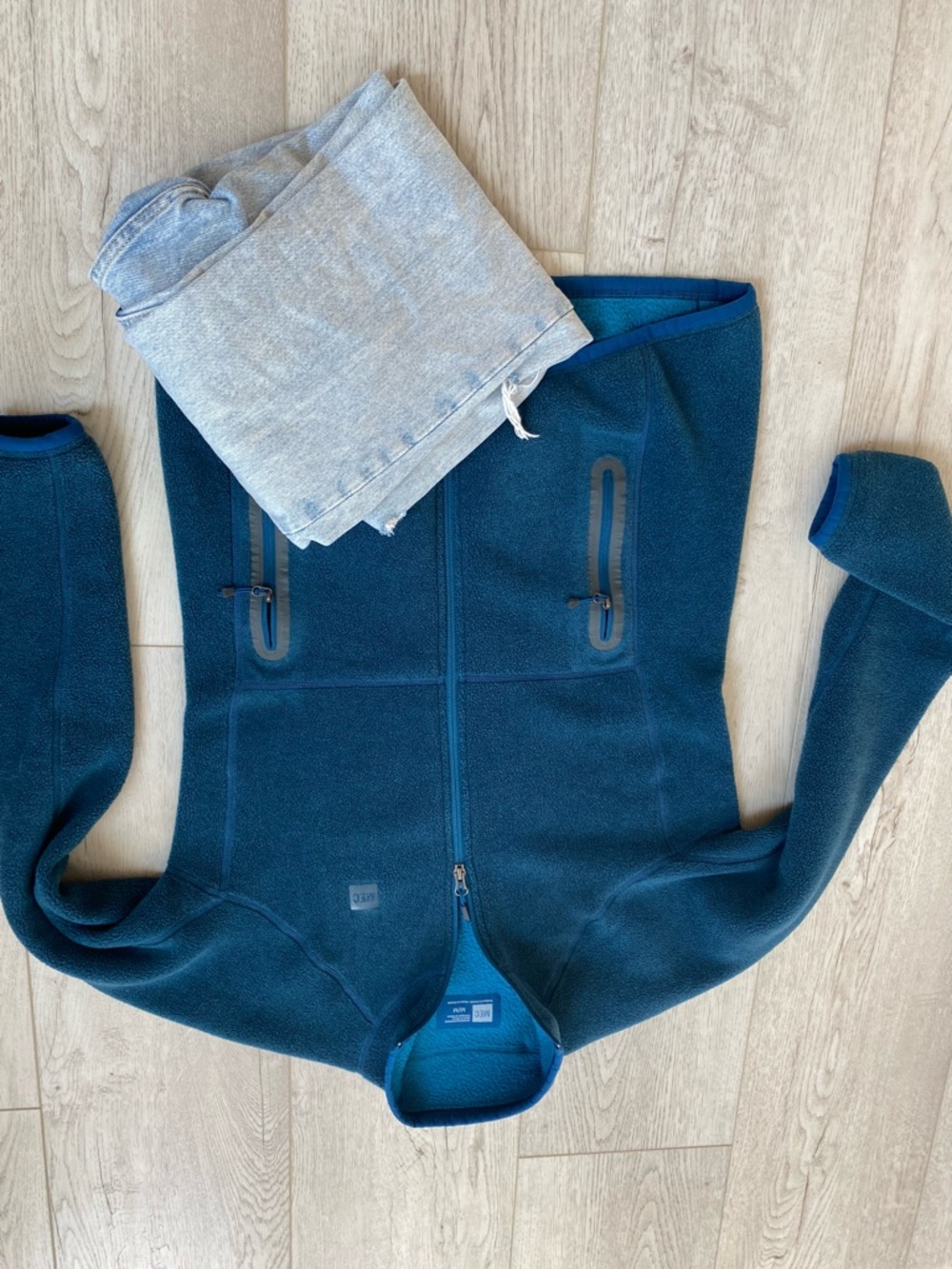 MEC Teal Full-Zip Fleece Jacket - Picture 6 of 6